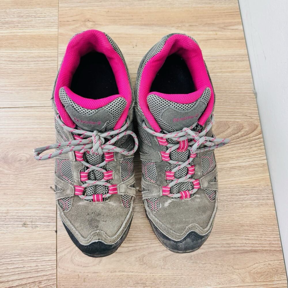 Bearpaw Women's Olympus Hiker shoes Gray And Pink Size 8 - Picture 9 of 11